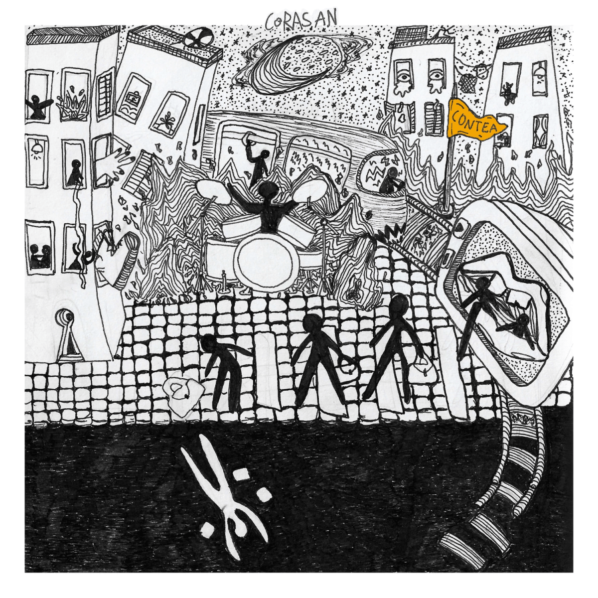 Corasan - contea